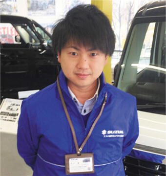 若杉 スズキ販売ちゅうわ北郷店スタッフ